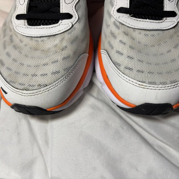 Under Armour Running Shoes – White/Black/Orange – Men’s Size 11 - Picture 3 of 9